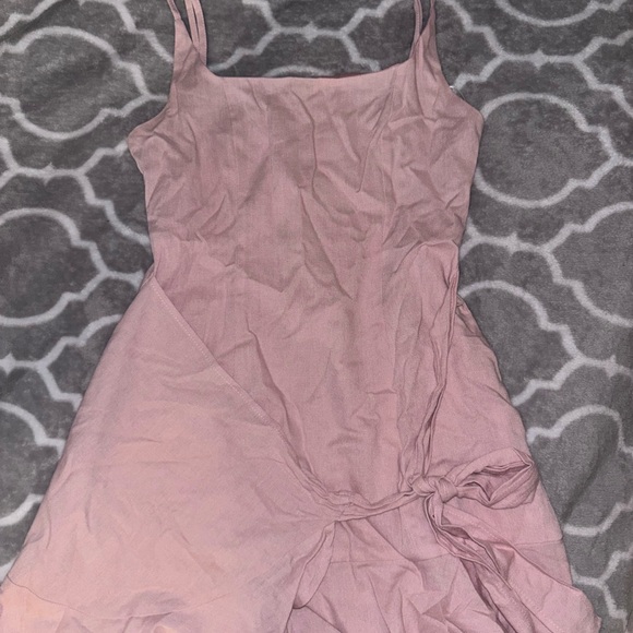 Princess Polly Pink side tie dress - Picture 4 of 4